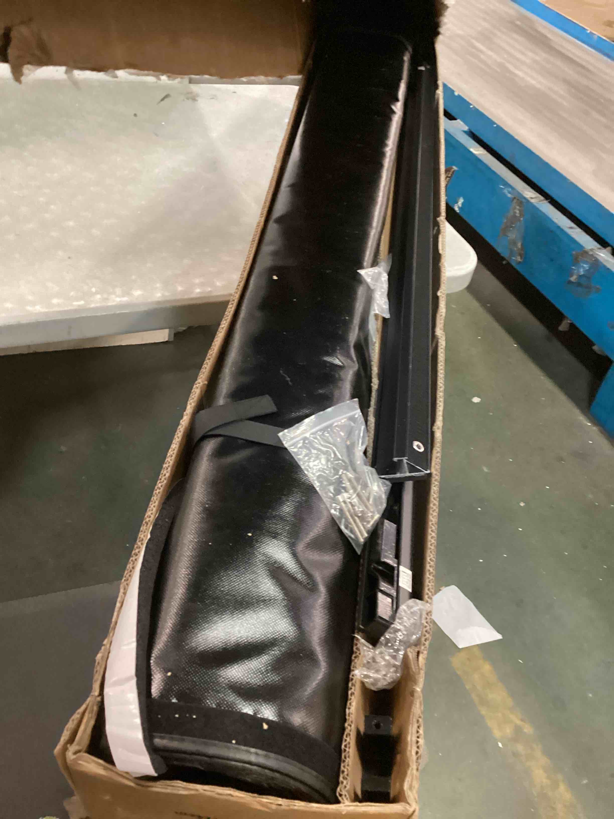 Truck Bed Tonneau Cover Compatible with Ford Super Duty 8.2 ft Long Box