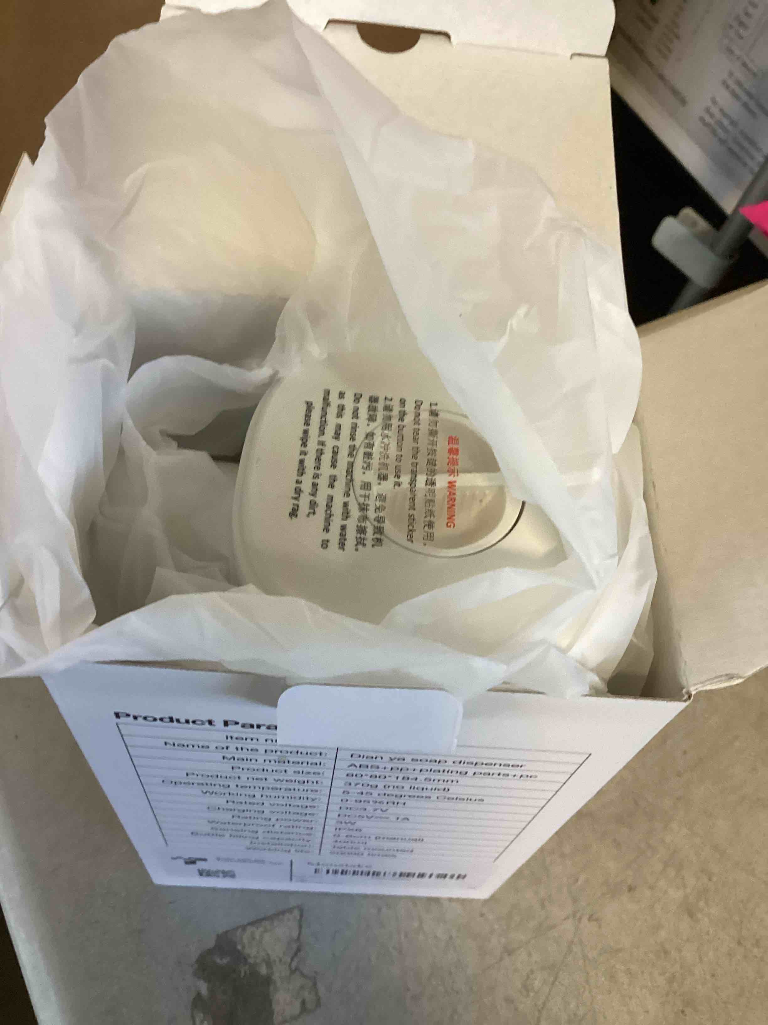 Automatic Soap Dispenser Liquid Hand Free Soap Dispenser Rechargeable