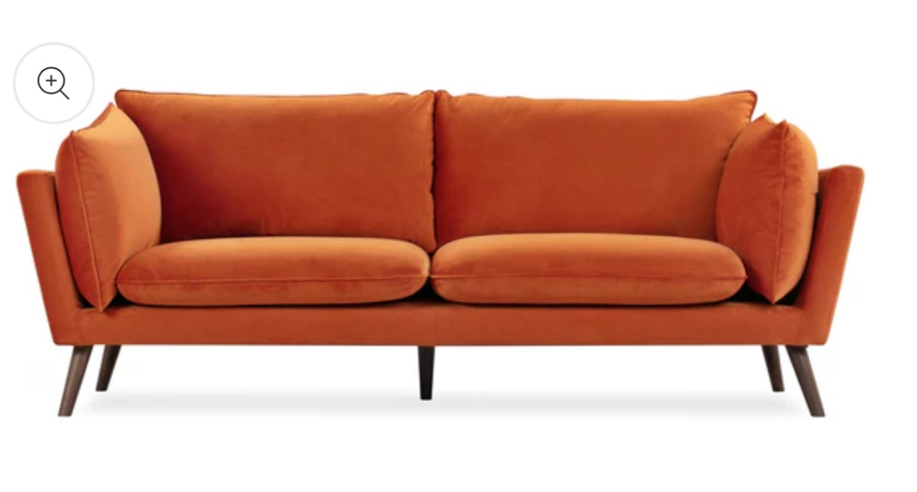 Michelle 87" Sofa ( Incomplete only box A) 