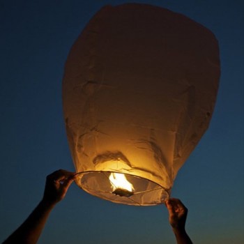 Here Original Chinese Sky Lantern 12 pcs 