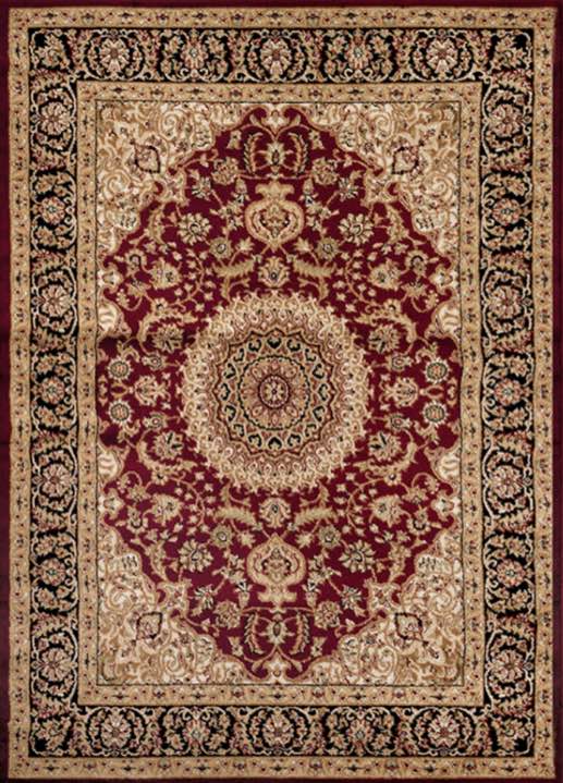 Traditional Medallion Design Burgundy 12’ x 15’ Area Rug