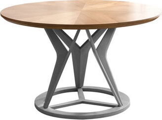 Syrena Round 47.2'' Pedestal Dining Table ( incomplete box 1/2) 