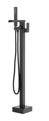 71 in. x 31 in. Modern Arched Wood Framed Gold Full Length Floor Standing Mirror