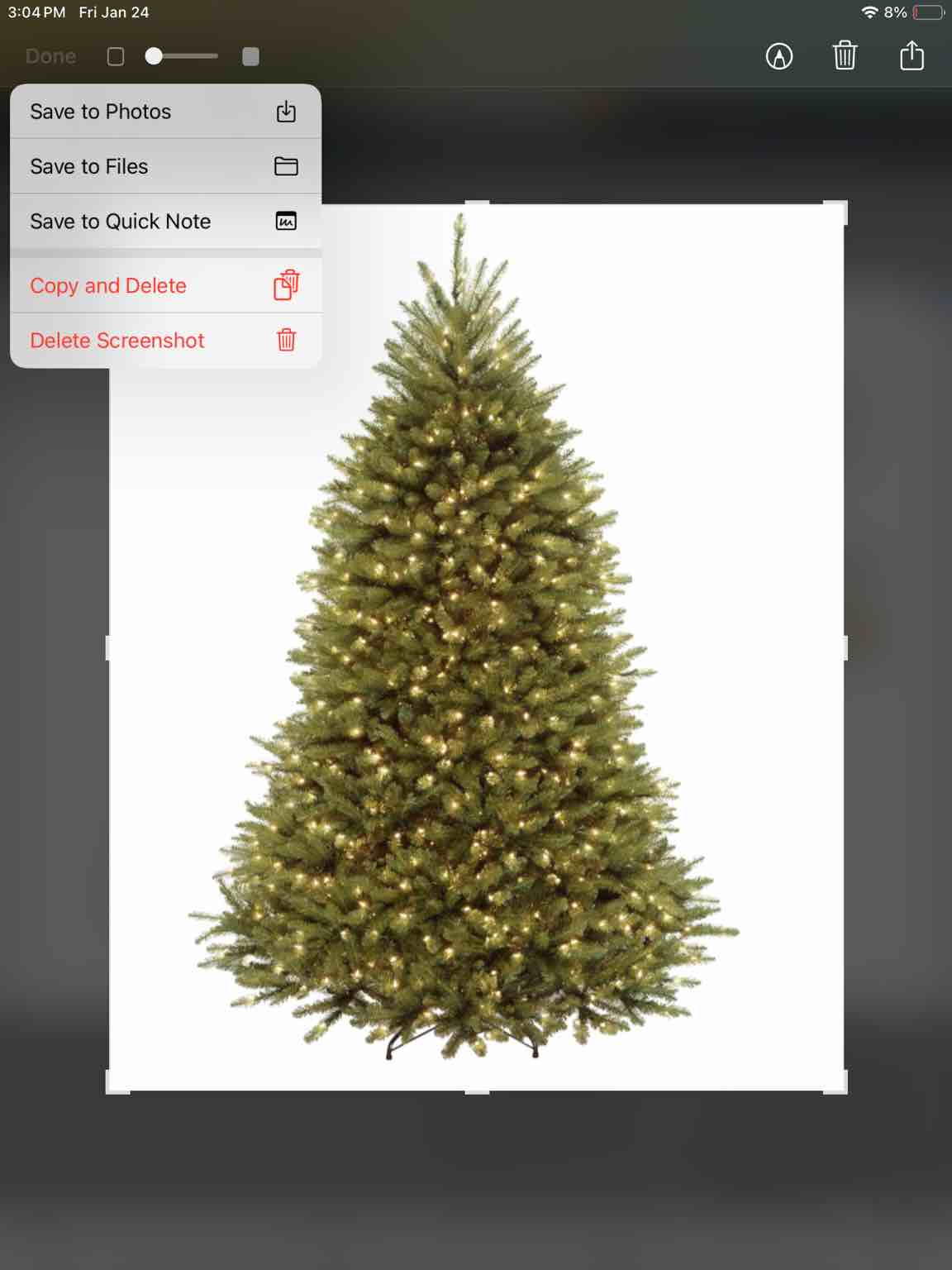National Tree Company Pre-Lit Artificial Full Christmas Tree, Green, Dunhill Fir, Dual Color LED Lights, Includes Stand, 7.5 Feet, Dual Colored Lights