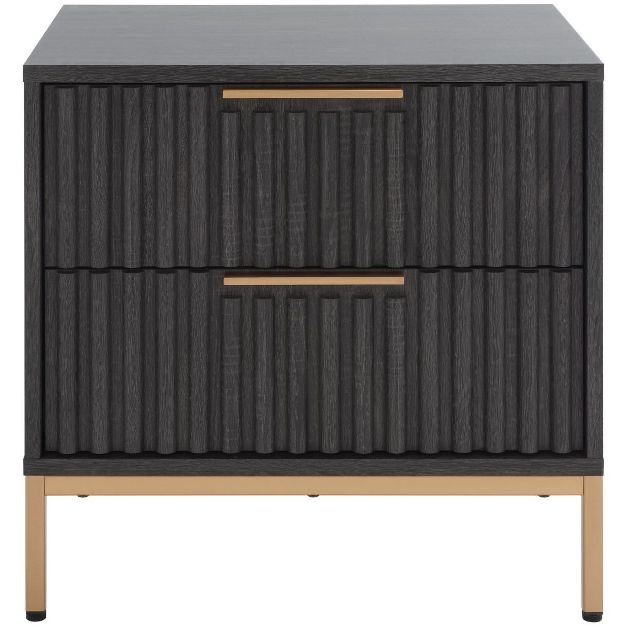 Lylia 2 Drawer Nightstand - Safavieh