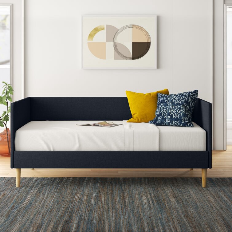 Navy Chadlee Upholstered Daybed( incomplete)