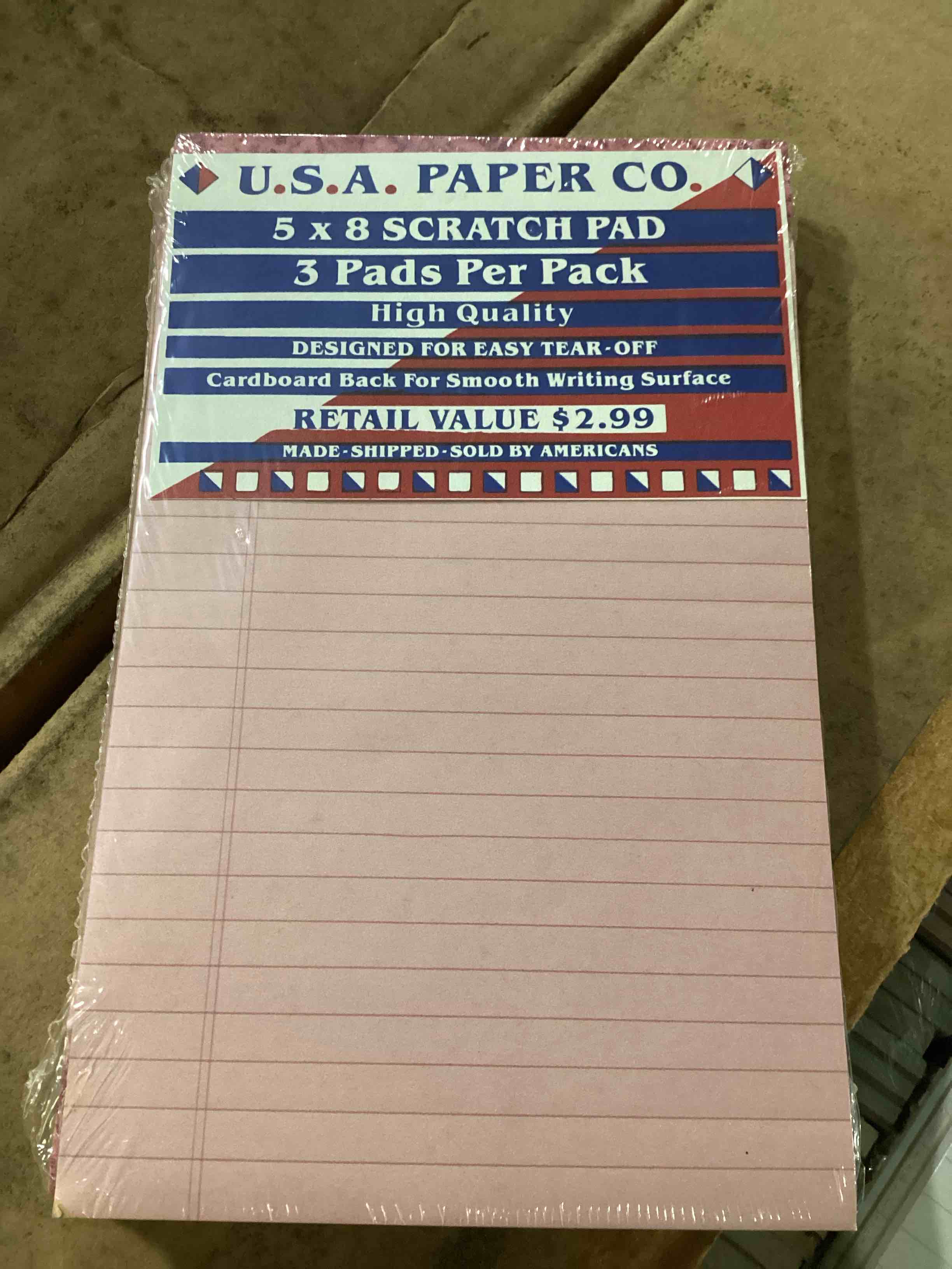 Case of Legal Notepads