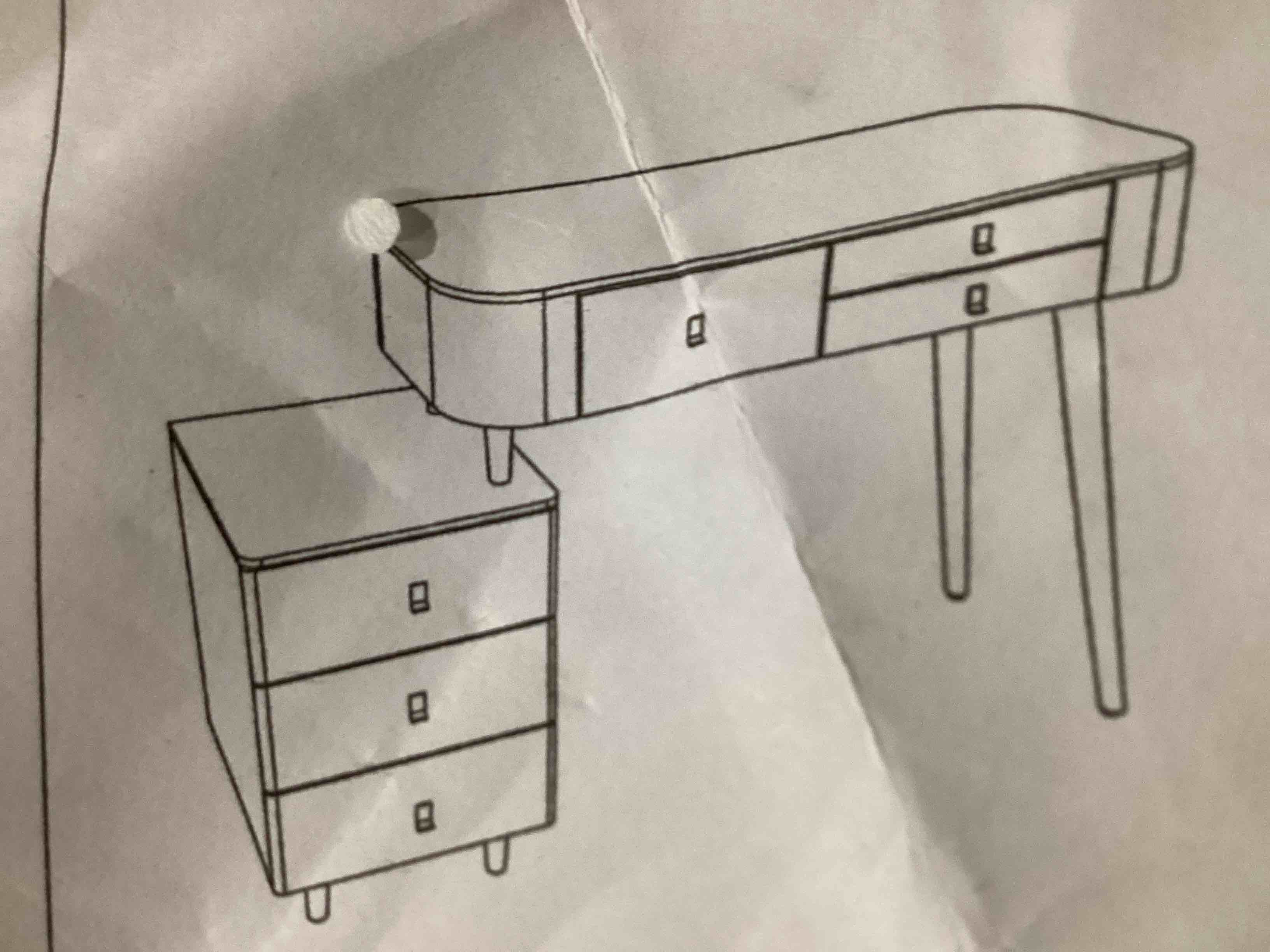 White Vanity Cabinet