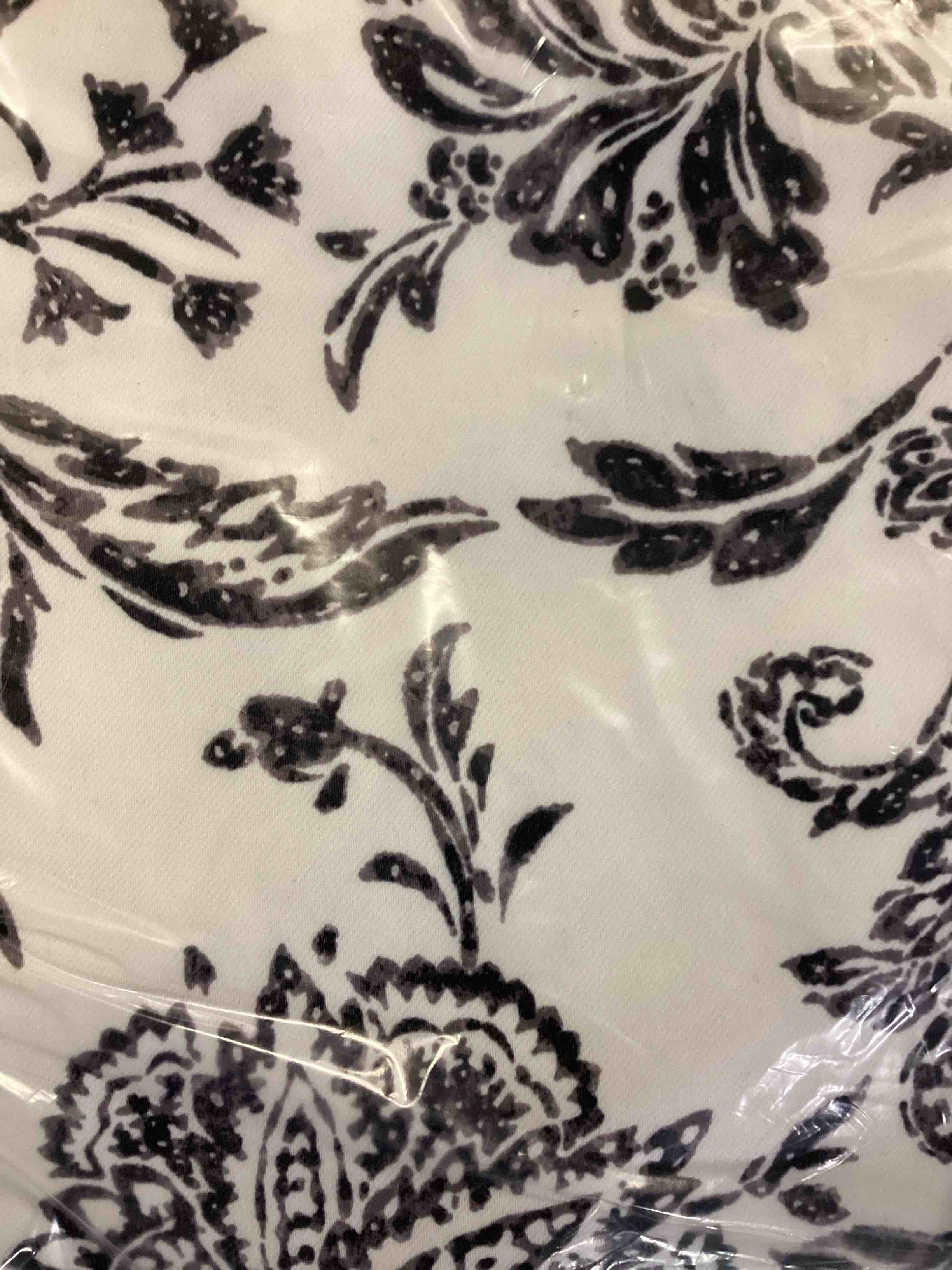 Floral Room Darkening Rod Pocket Curtain Panel