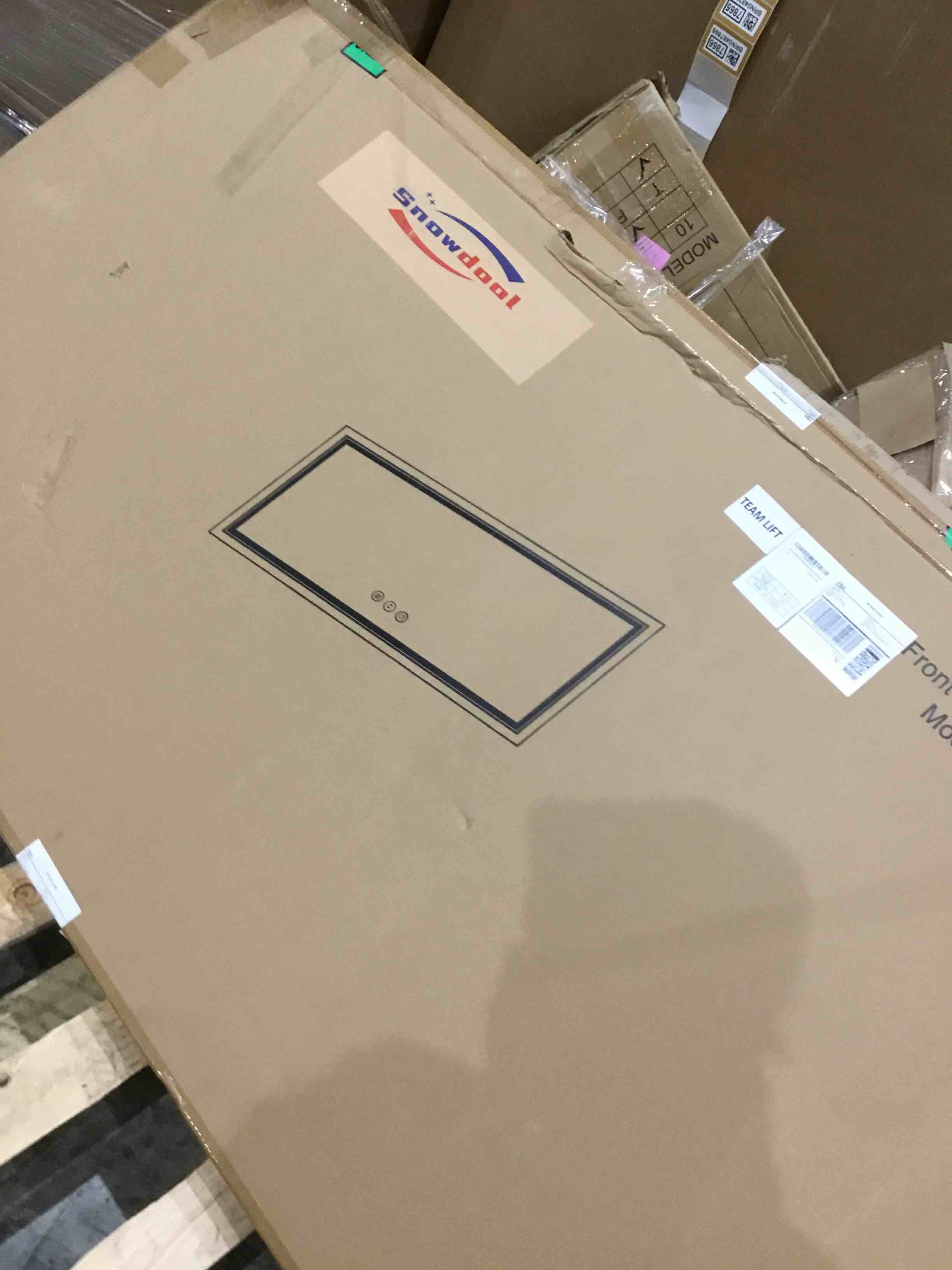 snowdool front and backlit led bathroom mirror