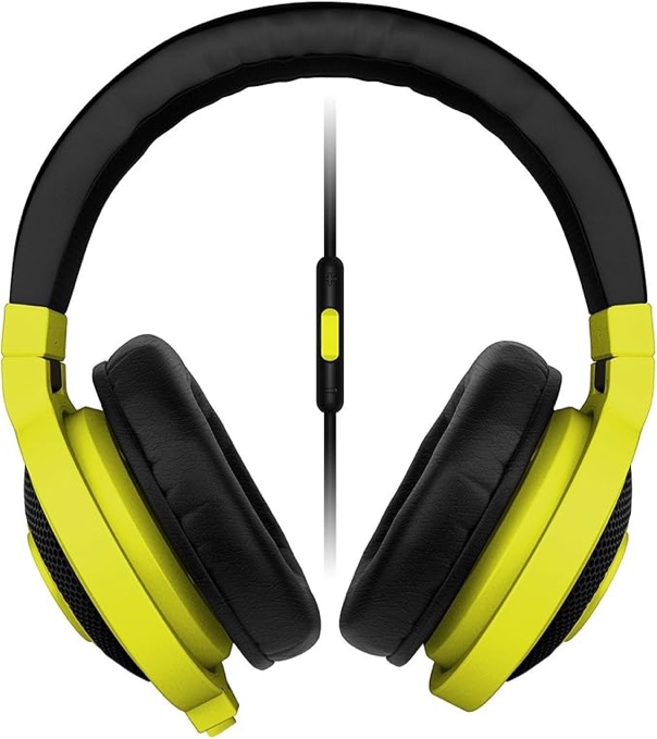 Razer Kraken Mobile Analog Music & Gaming Headset-Neon Yellow