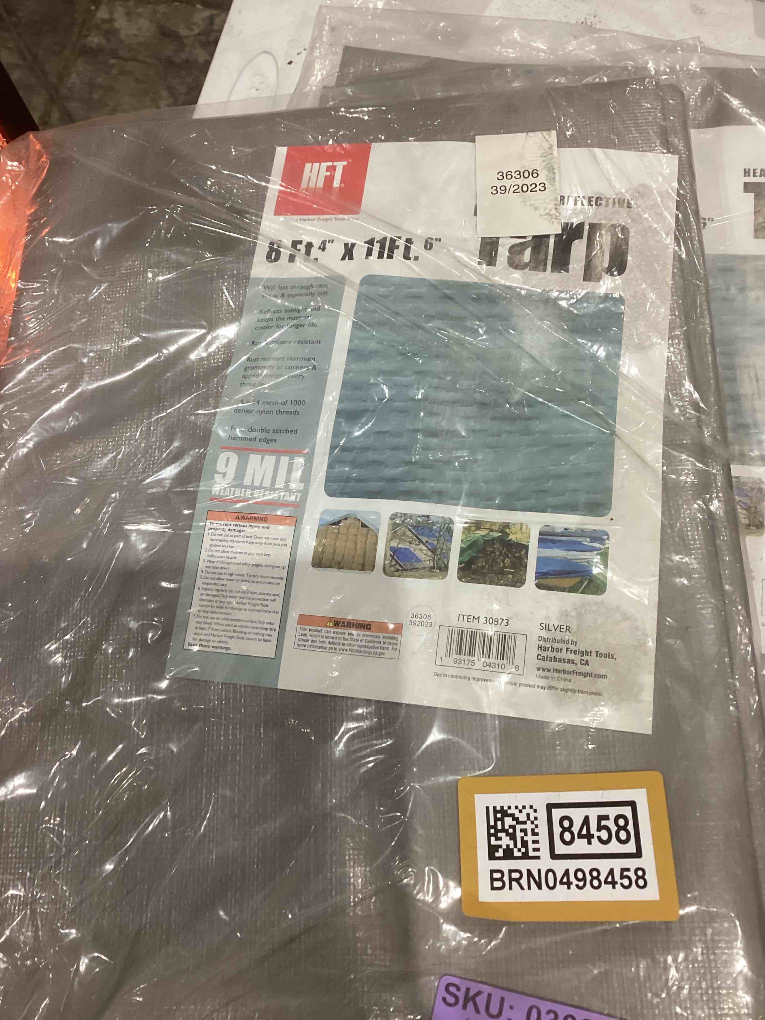 heavy duty reflective tarp