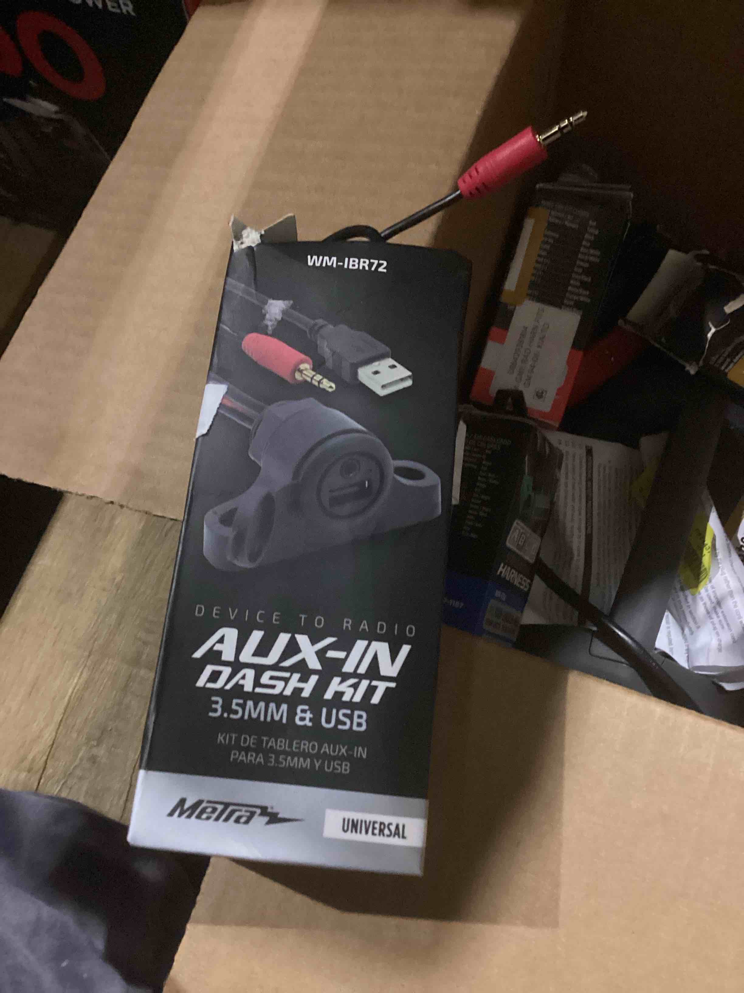 aux in dash kit