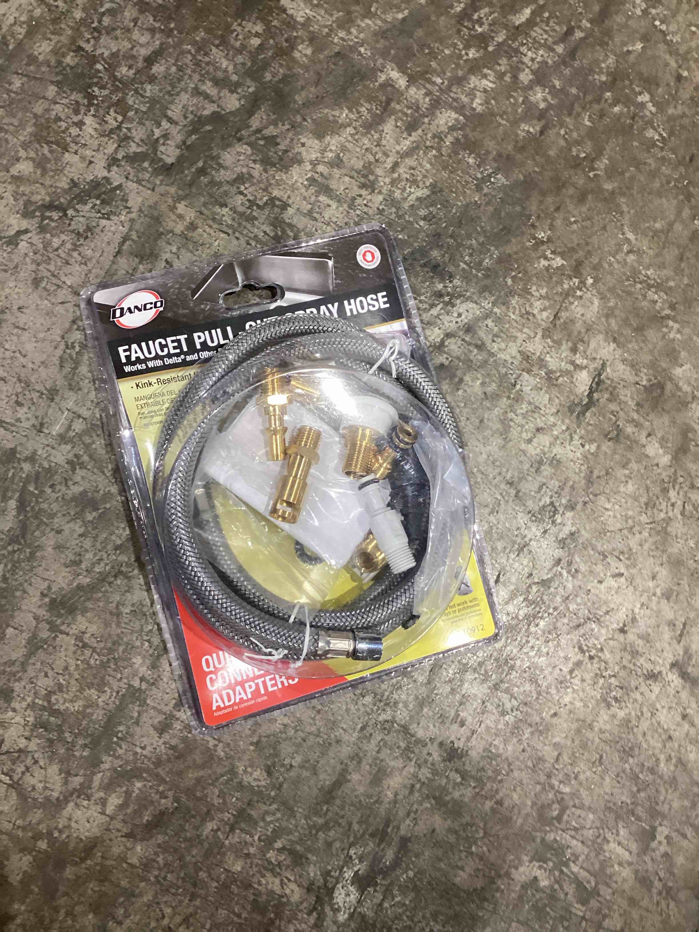 Faucet pull-out spray hose 150259 159560 131381 Replacement Hose Kit for Moen Kitchen Faucet Hose Replacement with 2 Adaptors, Fit both Moen Pull Down &Pull Out Faucet Hose by Awelife