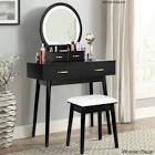 Ami Vanity Set with Stool and Mirror