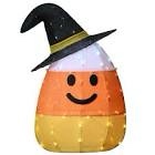 National Tree Company 35" Pre-Lit Candy Corn Witch Halloween Decoration