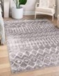 unique loom bohemian collection area rug 2’ x 4’ , stone gray