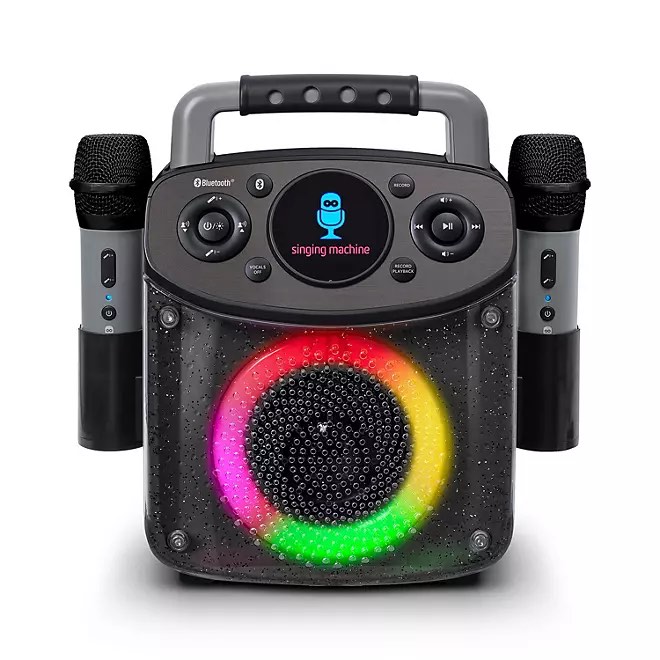 The Singing Machine Mini Sparkle Karaoke Machine