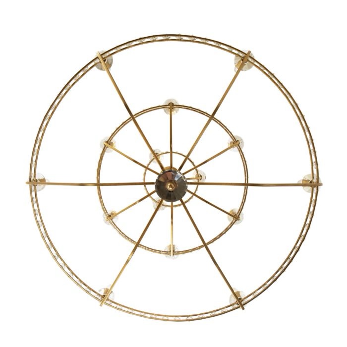 Luxury Chandelier Crystal Light Fixture Pendant Flush Mount Ceiling Lamp Lights