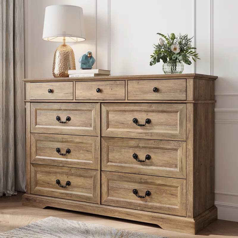 Bridgeport 9 Drawer 53.5'' W Double Dresser