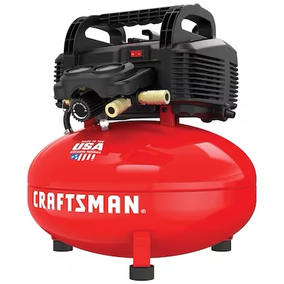 CRAFTSMAN 6-Gallon Portable Electric 150 PSI Pancake Air Compressor