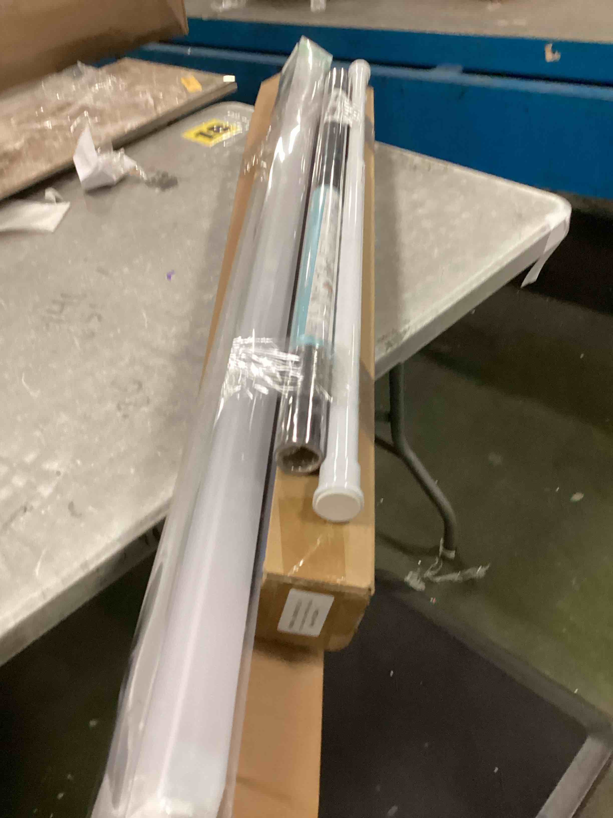 Assortment of Miscellaneous products (May Include cordless shade, curtain rods, retractable baby gate, Led universal linear lamp and more or other use)