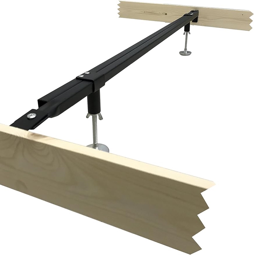 Kings Brand Metal Bed Frame Center Support System, Twin / Full / Queen