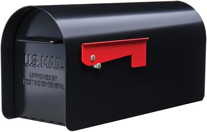 Gibraltar Mailboxes Elite E1100B00 Mailbox 800 cu-in Capacity Galvanized Steel Powder-Coated