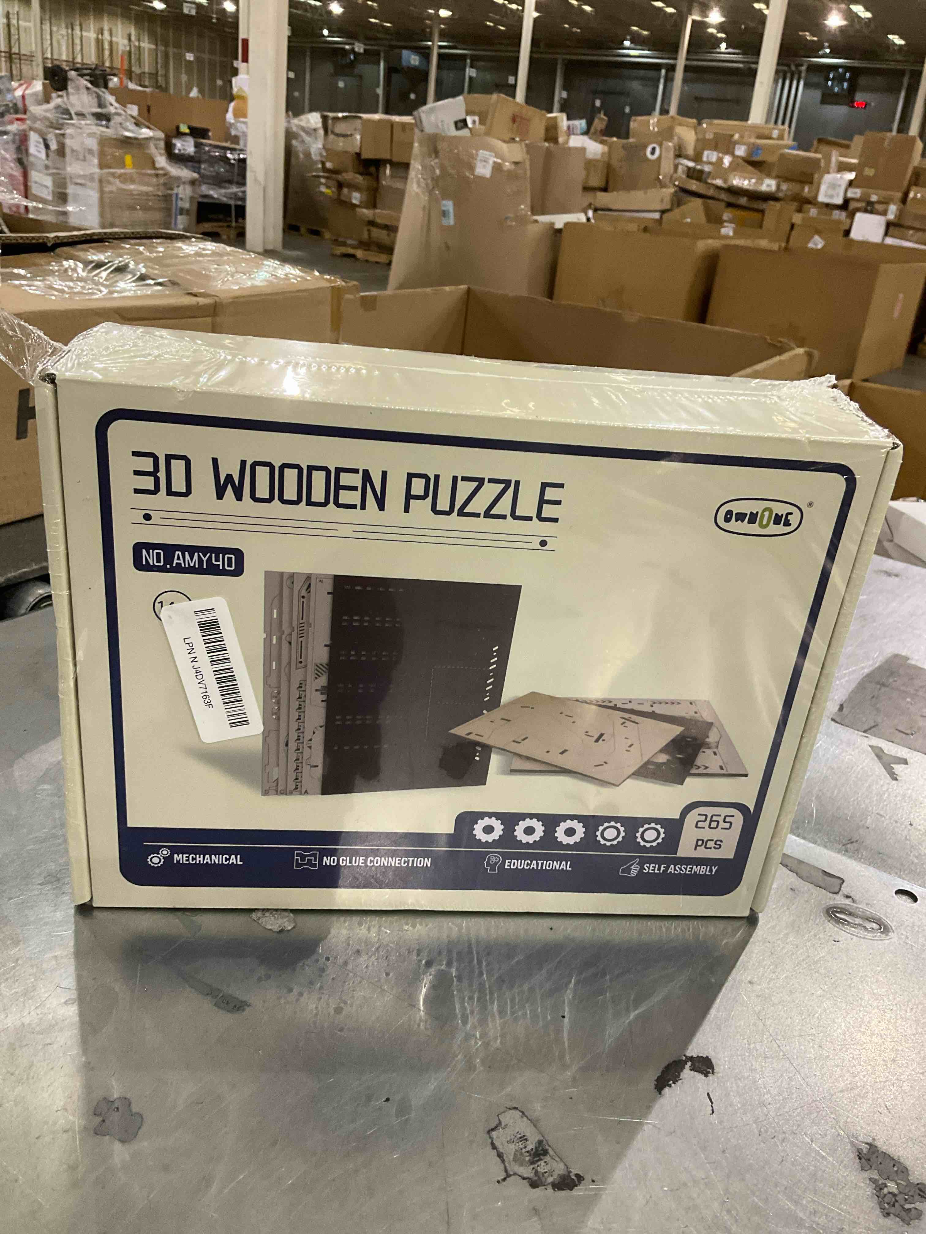 OWNONE 1 3D Wooden Puzzle 265 pcs