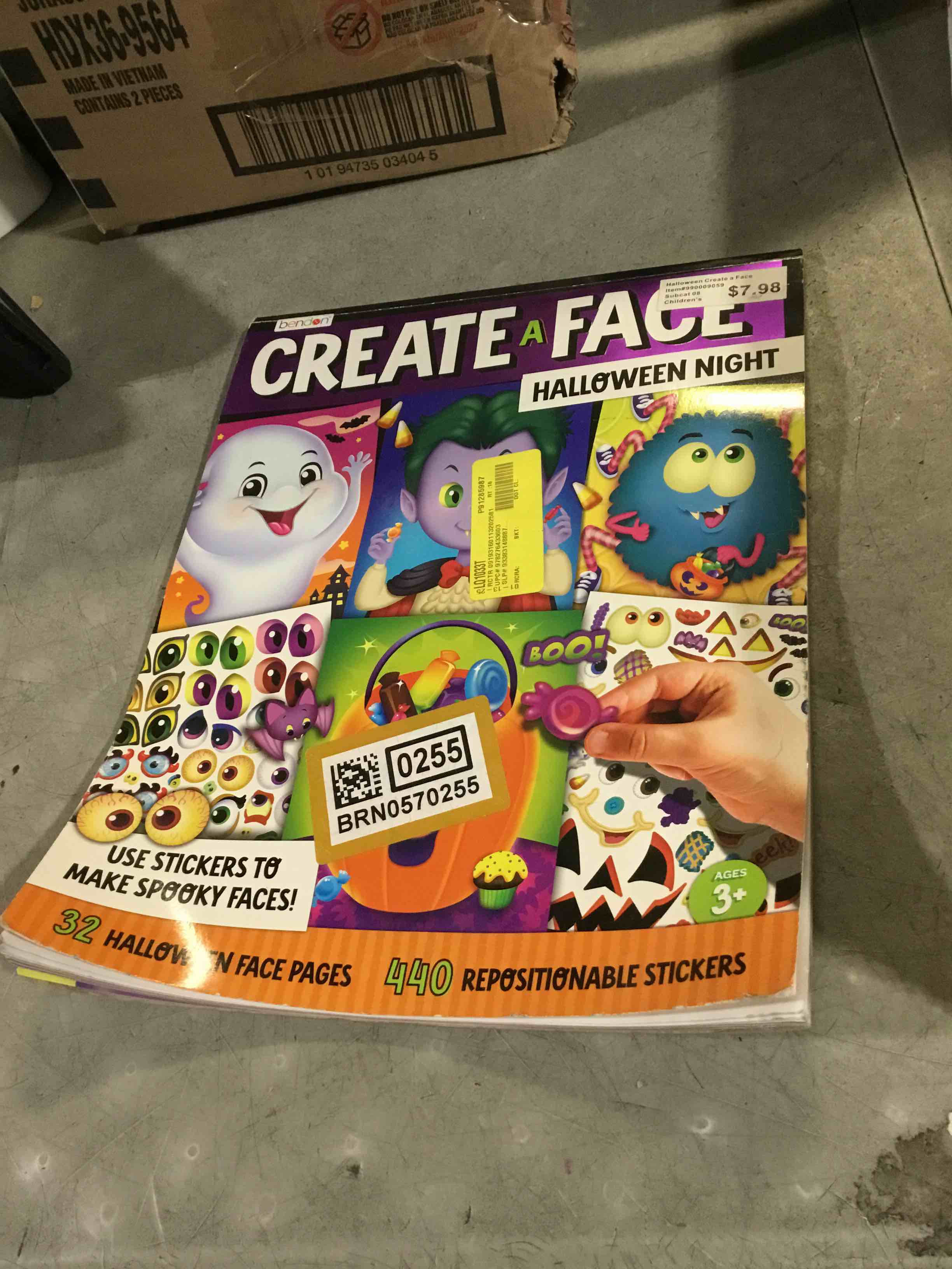 Create A Face Halloween night