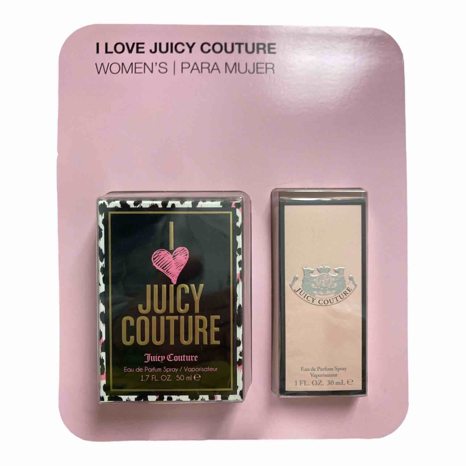 Juicy Couture A0137245 I Love Juicy Couture Eau De Parfum Spray, 1.7Floz/1.0Floz