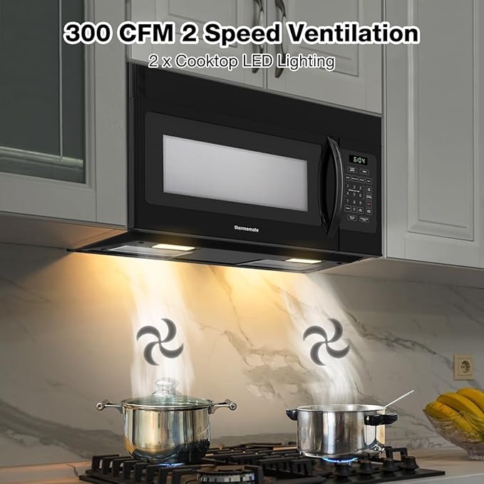 thermomate over the range microwave oven