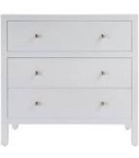 Celine 3 - Drawer Dresser white (Damaged) 