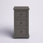 Aniakudo 3 - Drawer End Table with  storage grey 