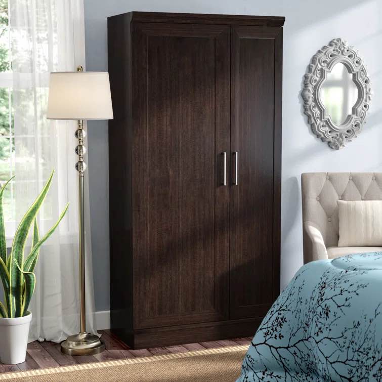 Dakota Oak Carnely Armoire (incomplete) 