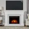 Deland 63" Grand Electric Fireplace by Real Flame (incomplete box 2/2) (only electric fireplace) 