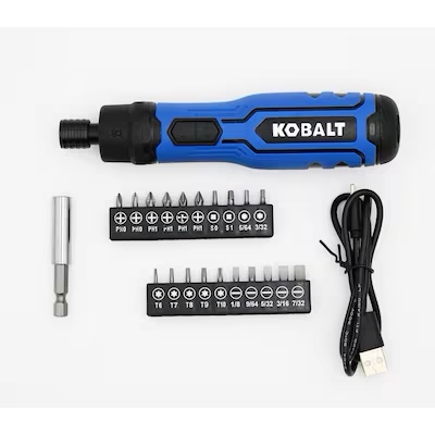 Kobalt 5108544 Kobalt KOBALT 4-volt max 1/4-in Cordless Screwdriver (Battery Included and Charger