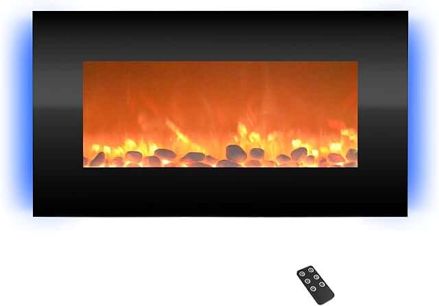 wall electrical fire place 