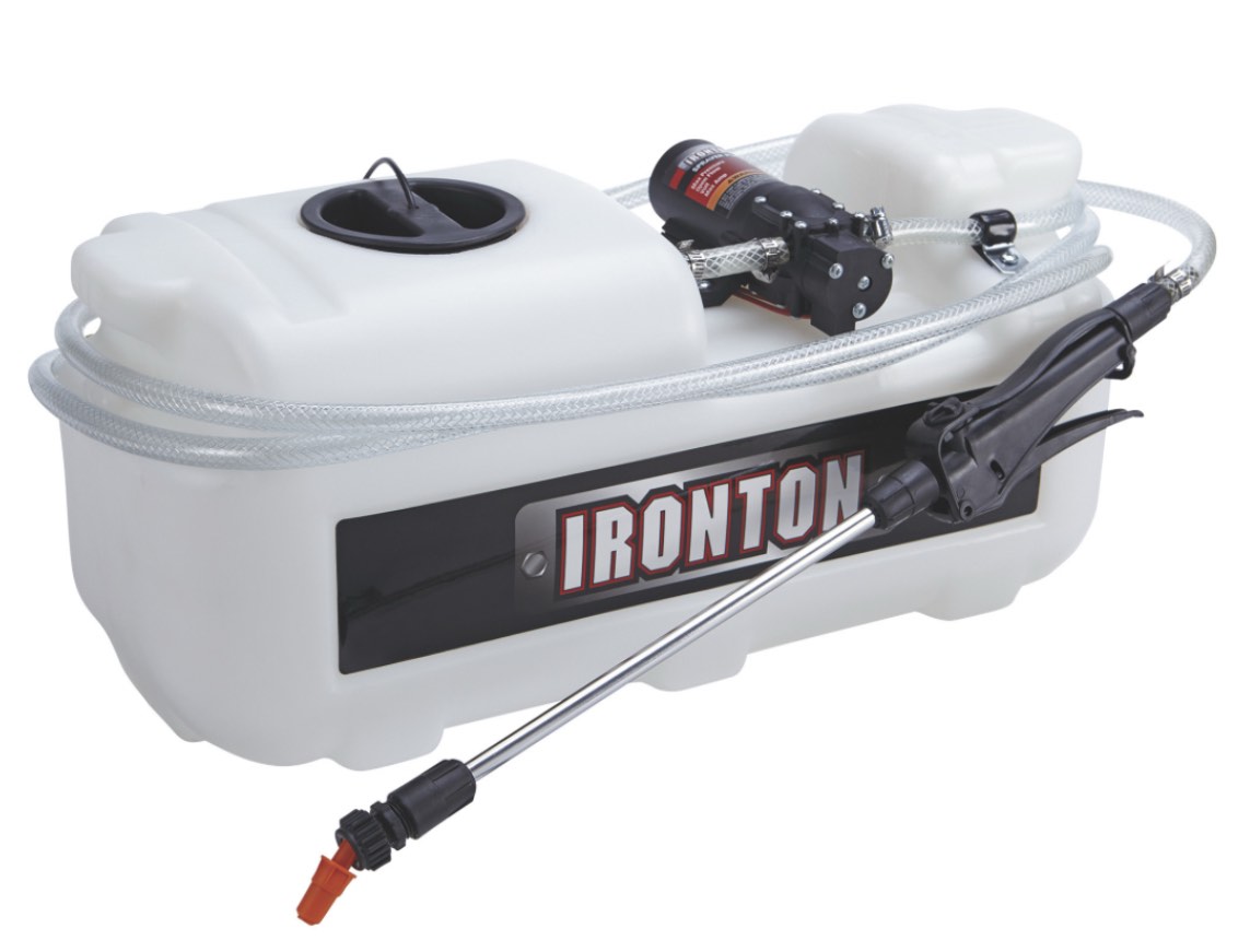 Ironton ATV Spot Sprayer, 5-Gallon Capacity, 1 GPM, 12 Volt