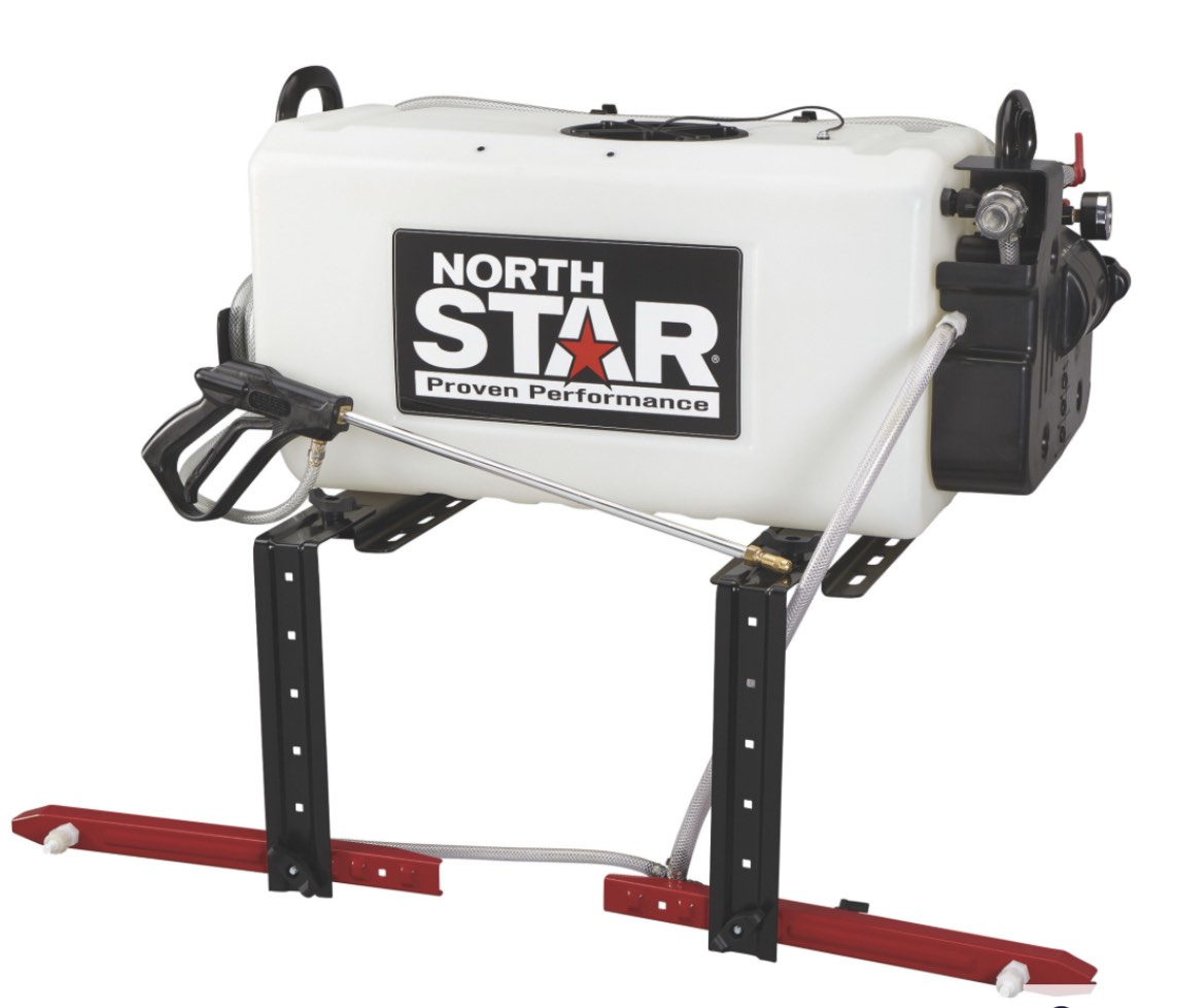NorthStar ATV Broadcast and Spot Sprayer with 2-Nozzle Boom, 26-Gallon Capacity, 2.2 GPM, 12 Volts