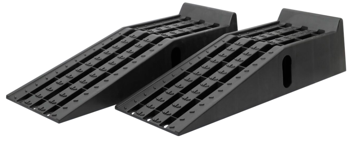 ironton 12,000-lb. gvw poly car ramp set, pair