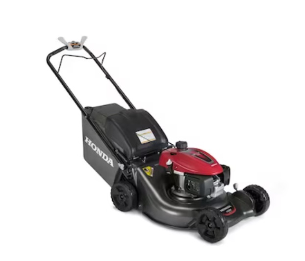 Honda HRN Walk-Behind Self-Propelled Lawn Mower with Twin Blade System and Smart Drive, 166cc Honda GCV170 Engine, 21in. Deck, Model# HRN216VKAD(not tested)