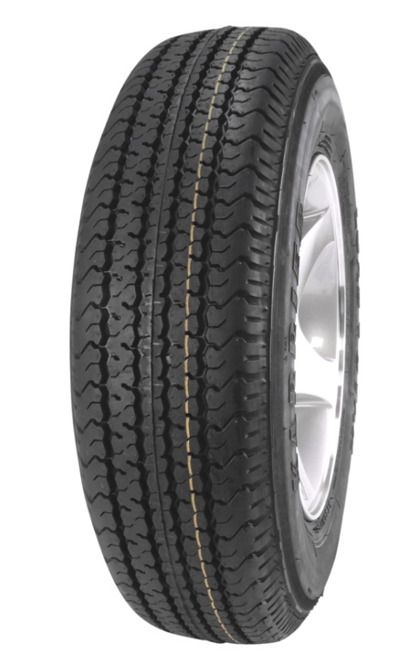 Kenda Karrier Radial, ST205/75R-15 LRC TIRE ONLY, Tire Diameter 28.4 in, Load Range Rating C, Model# 225R5C-I
