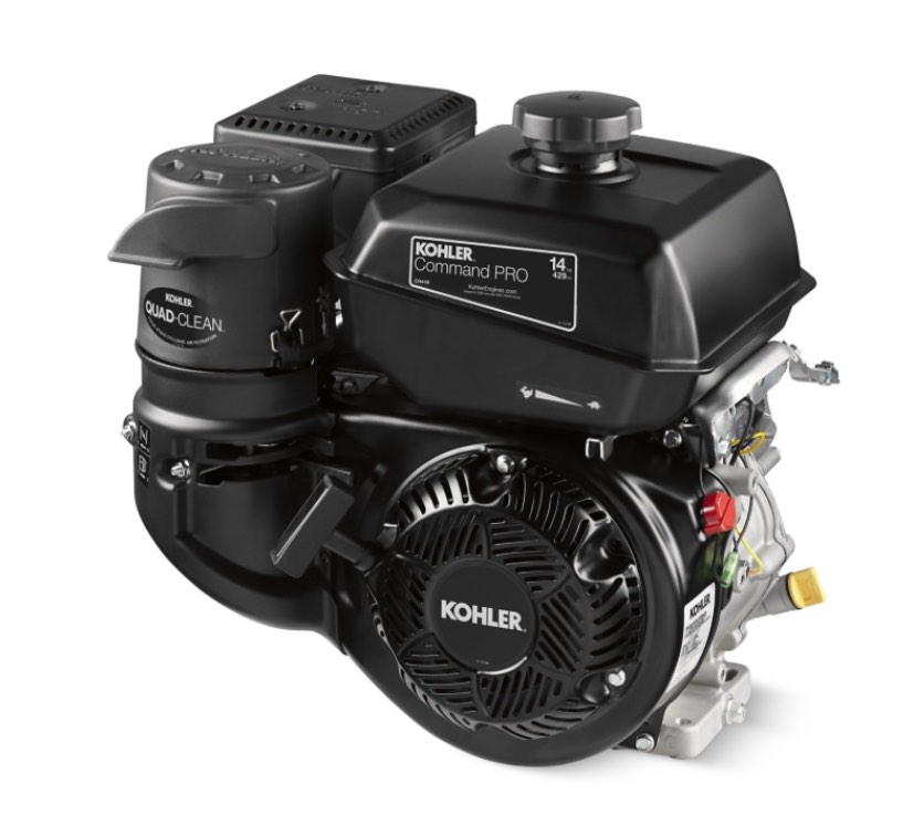 Kohler Command PRO Horizontal OHV Engine with Recoil Start, 3600 RPM, 429cc, 14 HP, 1in. x 3.49in. Shaft, Model# PA-CH440-3302