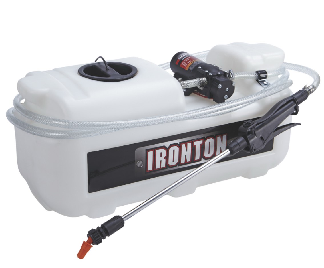 Ironton ATV Spot Sprayer, 5-Gallon Capacity, 1 GPM, 12 Volt