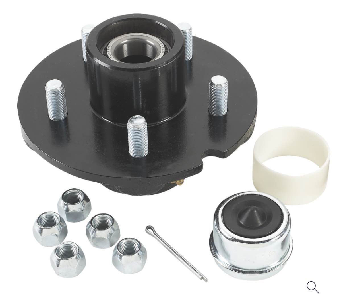 Ultra-Tow XTP Ultra-Pack Trailer Hub, 5 on 4 1/2in. 1750-lb. Capacity (might be missing hardware)
