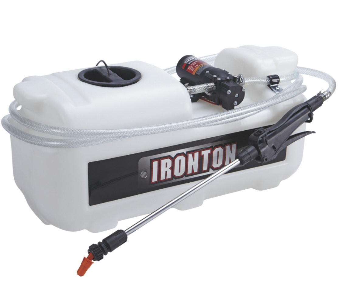 Ironton ATV Spot Sprayer, 5-Gallon Capacity, 1 GPM, 12 Volt