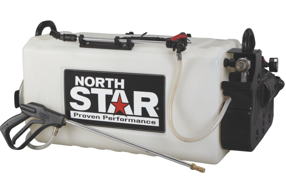 NorthStar ATV Boomless Broadcast and Spot Sprayer, 26-Gallon Capacity, 2.2 GPM, 12 Volts