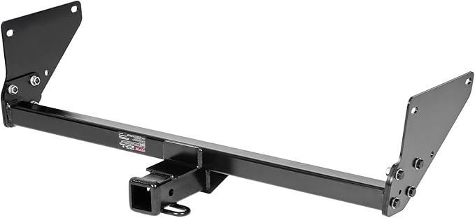 VEVOR Class 3 Trailer Hitch, 2-Inch Receiver, 6000 lbs, Q345B Steel Tube Frame, Compatible with 2020-2024 Toyota RAV4, Multi-Fit Hitch to Receive Ball Mount, Cargo Carrier, Bike Rack, Tow Hook, Black Hitch NT-1604