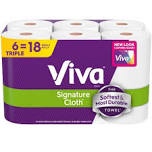 Signature Cloth Paper Towel Roll (6-Pack-129-Sheets Per Roll)